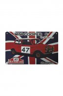 Mini Cooper plechov� cedule
