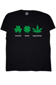 Superlucky Cannabis pnsk triko