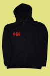 666 Satan Agent mikina pánská