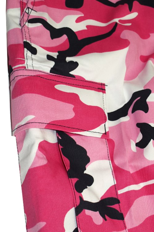 BDU Pink Camo Kalhoty - Kliknutm na obrzek zavete