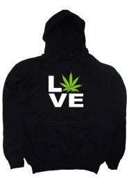 Love Cannabis mikina pnsk