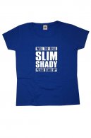 Eminem Slim Shady Blue dmsk triko
