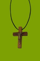 Kristus přívěšek dřevěný kříž
