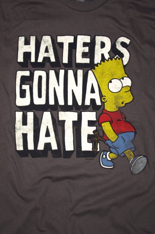 Simpsons Haters triko - Kliknutm na obrzek zavete