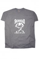 Skinhead A Way Of Life Grey triko pnsk