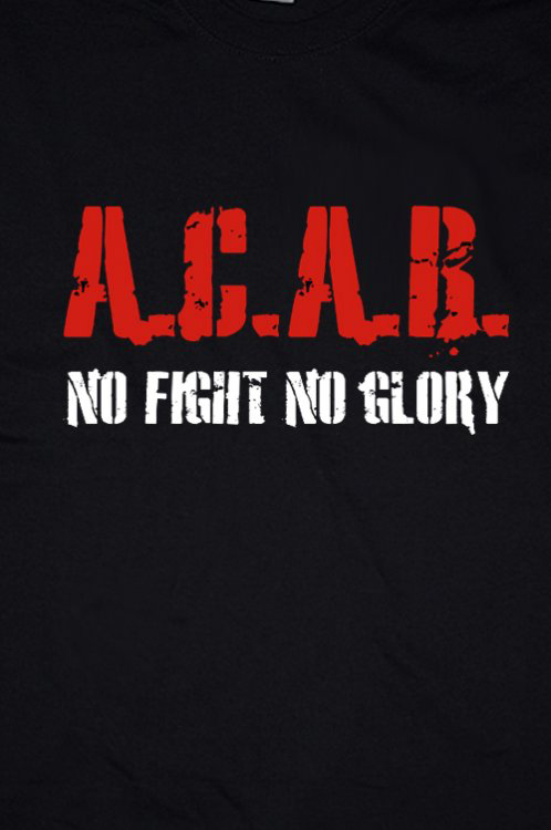ACAB No Fight No Glory dmsk triko - Kliknutm na obrzek zavete