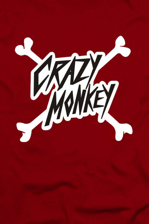 Crazy Monkey Red dmsk triko - Kliknutm na obrzek zavete