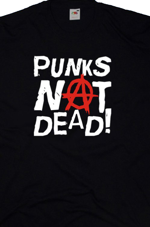 Punks Not Dead triko - Kliknutm na obrzek zavete