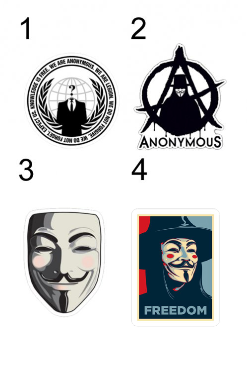 Anonymous nlepky - Kliknutm na obrzek zavete